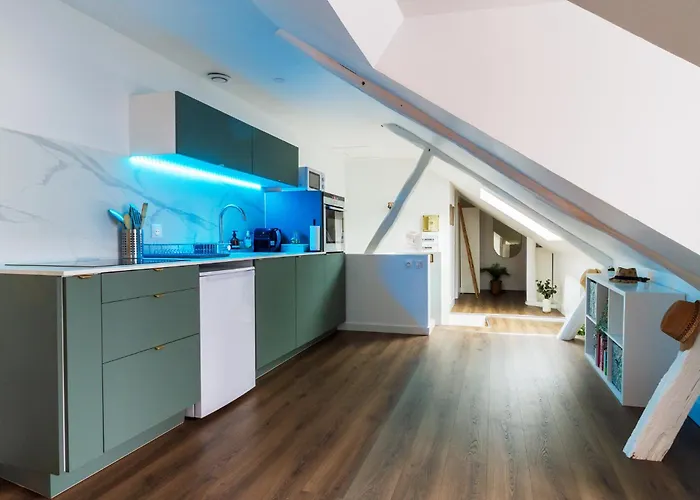 La Mansarde Cauchoise - Centre - Au Calme Appartement